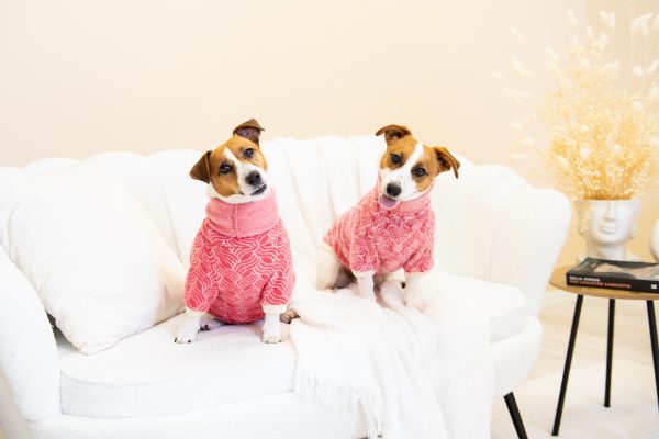 Luxury Pullover with sleeves "Rita" Berry Hearts - Image 8