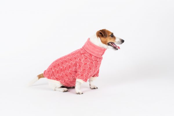 Luxury Pullover with sleeves "Rita" Berry Red - Image 7