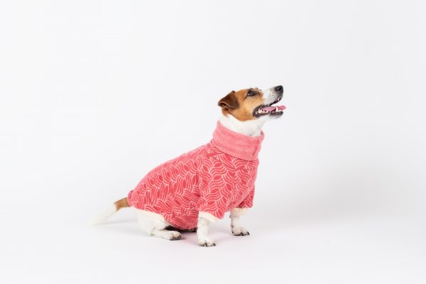 Luxury Pullover with sleeves "Rita" Berry Red - Image 5