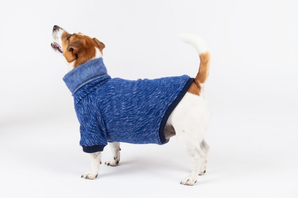 Luxury Pullover with sleeves "Rita" Blue Waves - Image 2