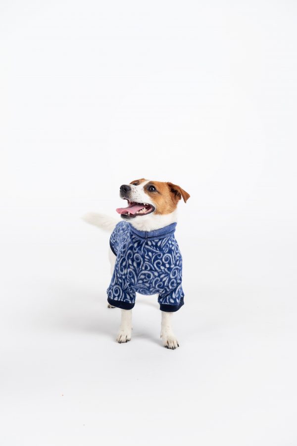 Luxury Pullover with sleeves "Rita" Royal Blue - Image 2
