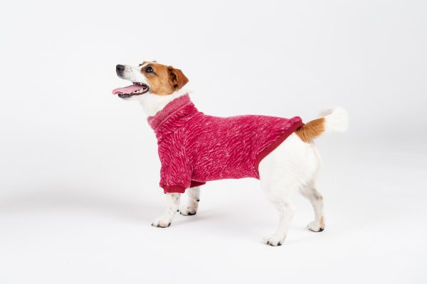 Luxury Pullover with sleeves "Rita" Burgundy - Image 4