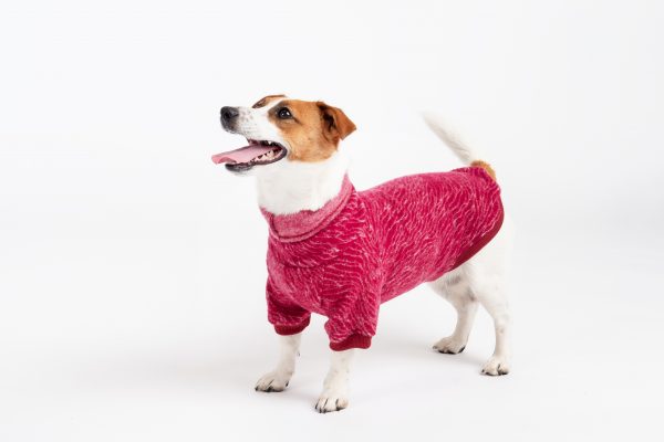 Luxury Pullover with sleeves "Rita" Burgundy - Image 3