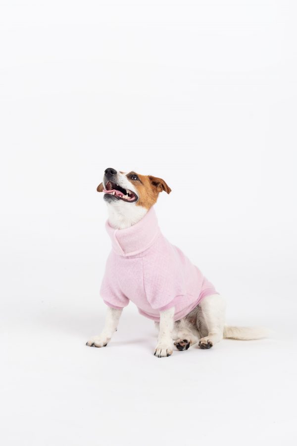 Luxury Pullover with sleeves "Rita" Pink - Image 2